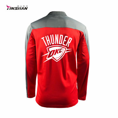 Comfortable Long Sleeve Men's Polo Shirts Personalized Printing Design for Office Logo