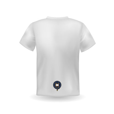 University T-Shirt with Custom Logo and Digital Printing Breathable Material