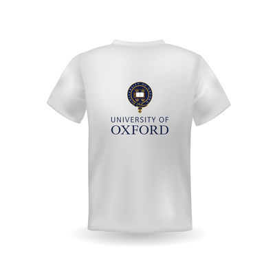University T-Shirt with Custom Logo and Digital Printing Breathable Material