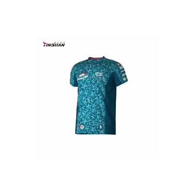 14. Human Two Tone Quick Dry Pullover Racing Golf Polo Shirt for Men Custom Printing