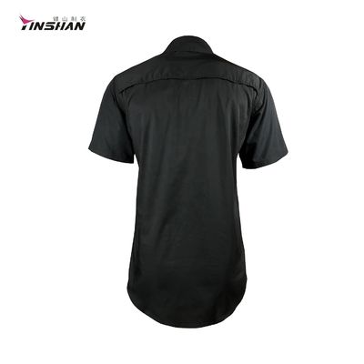 Men's Short Sleeve Racing and Sports Wear Shirt with Breathable and Quick Dry Fabric
