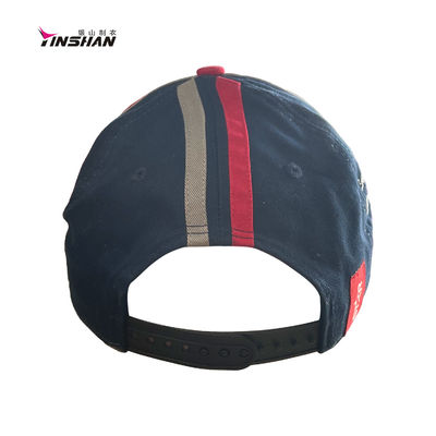 Custom Embossed 6-Panel Baseball Cap for Men's Motor Racing Sports Hats 58cm Size