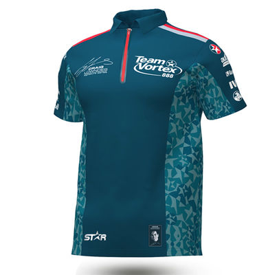 Summer Short Sleeve Men Polo Shirts Printed Polyester Sportswear for Advertising Gifts