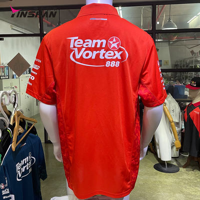 Customized Logo Square Collar Polyester Gaming Polo Esports Jersey Teamwear Polo Shirt