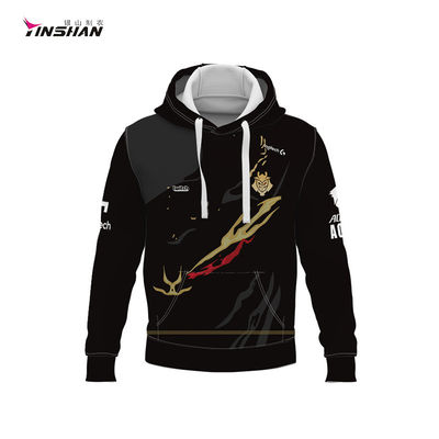 Fashion Embroidered Sports Hoodies Manufacture with Wicking Breathable Characteristic