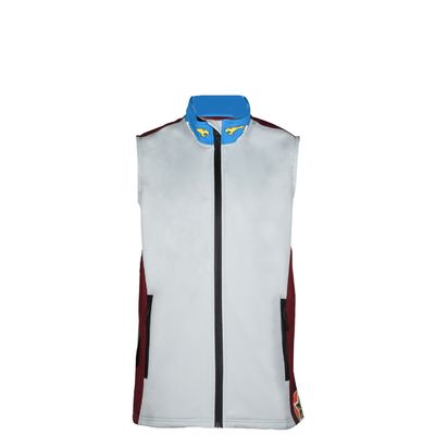 Custom Softshell Sports Team Wear Vest for Men 100% Polyester Sleeveless Warmth Shirts