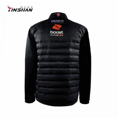 Unisex Polyester/Cotton Fleece Racing Teamwear Custom Logo Jackets 2021 Big Sale