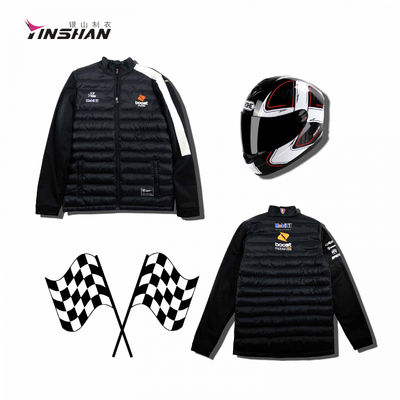 Unisex Polyester/Cotton Fleece Racing Teamwear Custom Logo Jackets 2021 Big Sale
