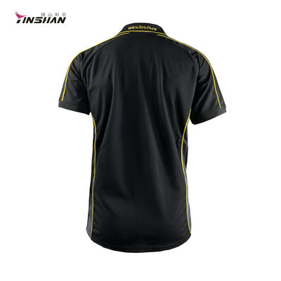 Breathable Custom Teamwear Polo Shirt Unisex Moto Cycle Clothes with Printed Logo
