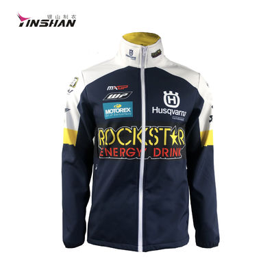 Custom Logo Printing Water Proof F1 Car Racing and Motorcycle Jacket with Competitive