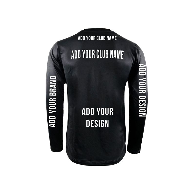 Custom Sportswear Breathable Quick-Drying Bicycle Jersey Long Sleeve T-Shirts for OEM