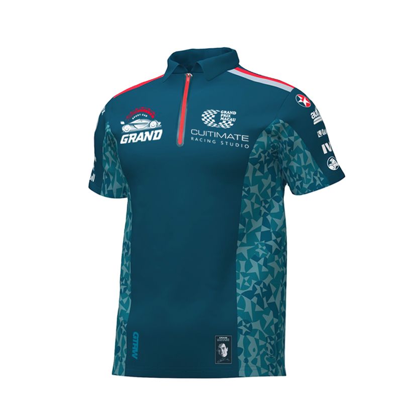 Summer Short Sleeve Men Polo Shirts Printed Polyester Sportswear for Advertising Gifts