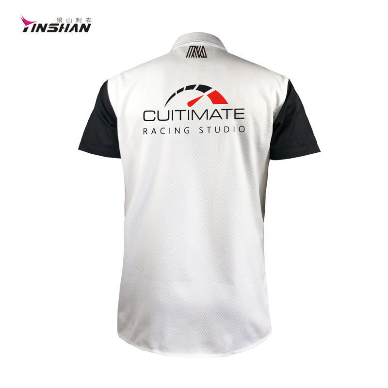 Custom Graphic Logo Design Breathable Sports Racing T-shirt for Performance Enhancement